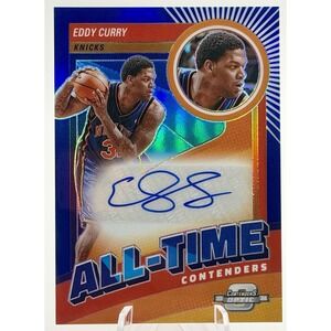 Eddy Curry 2023-24 Panini Optic NBA All Time Contenders Blue Auto /75 #AT-ECN